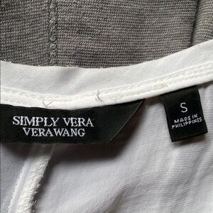 Simply Vera Vera Wang White Blouse